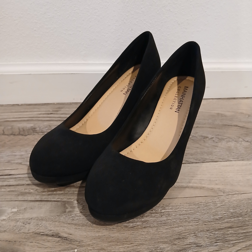 Manhattan Collection Black Women's High Heel Shoes
